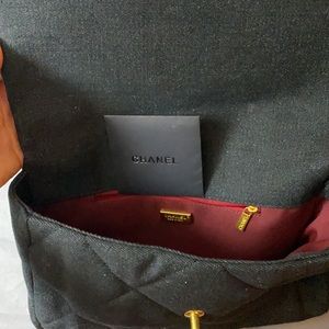 Chanel denim large bag